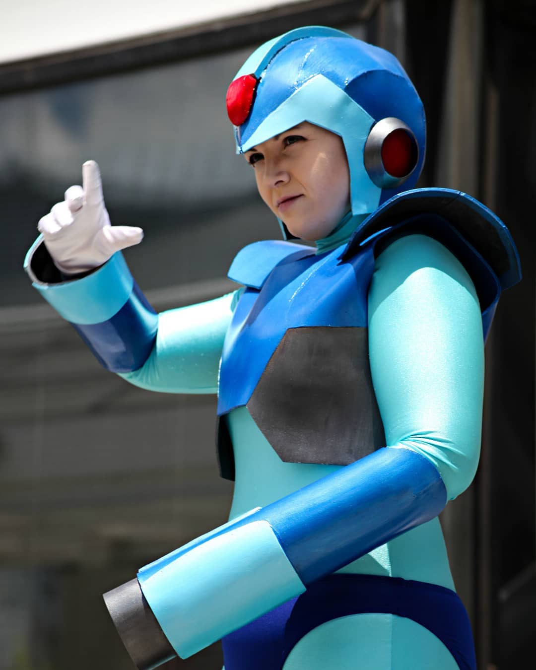 คอสเพลย์เกม Megaman หรือ Rockman จาก bbybrderen21