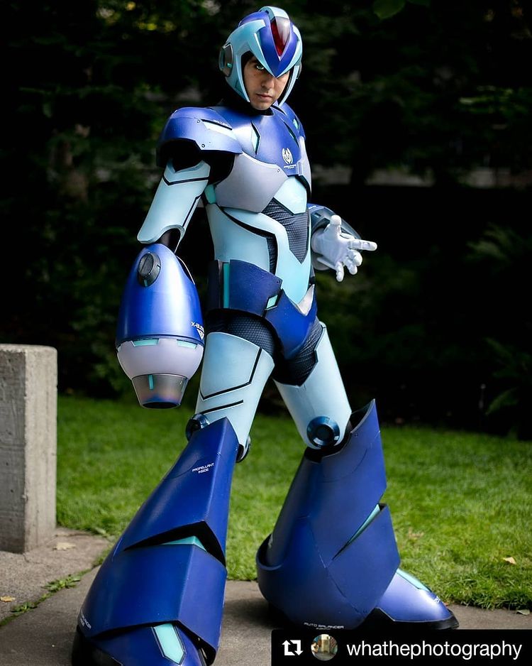 คอสเพลย์เกม Megaman หรือ Rockman จาก diegator007
