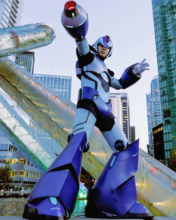 คอสเพลย์เกม Megaman หรือ Rockman จาก diegator007