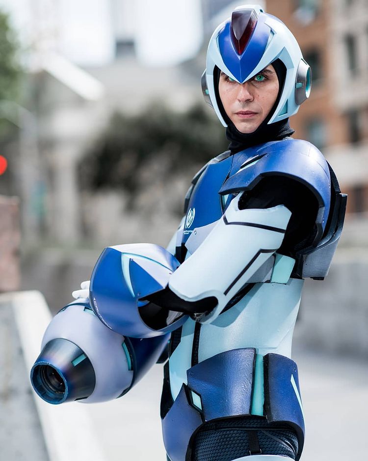 คอสเพลย์เกม Megaman หรือ Rockman จาก diegator007