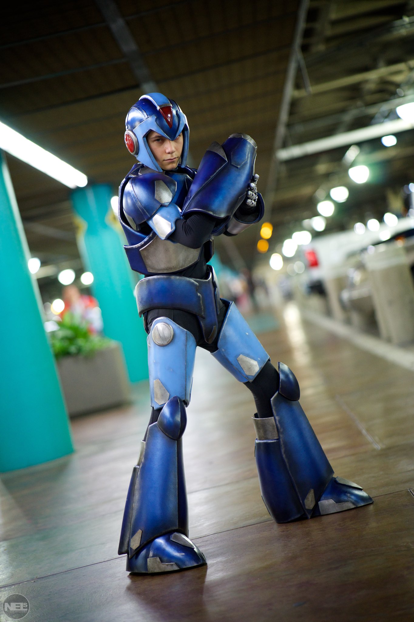 คอสเพลย์เกม Megaman หรือ Rockman จาก galacticspidey