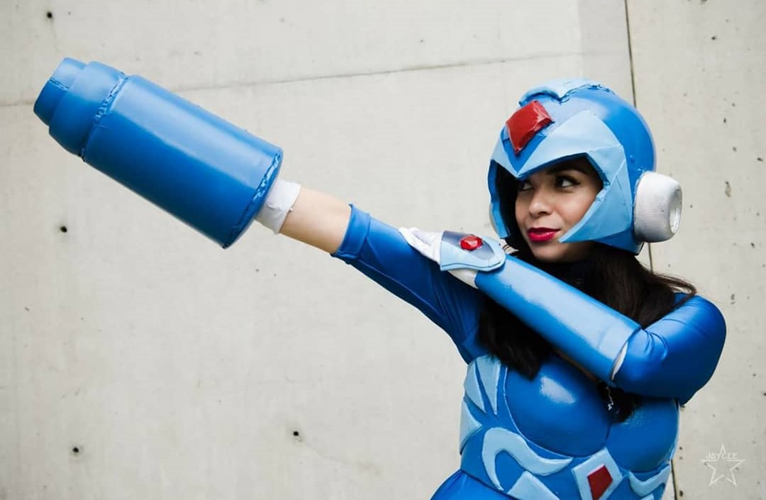 คอสเพลย์เกม Megaman หรือ Rockman จาก miss_gidget