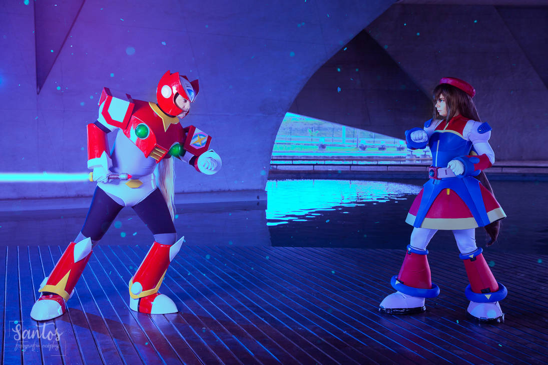 คอสเพลย์ตัวละคร Zero ในเกม Rockman หรือ Mega Man จาก zorakx_cosplay