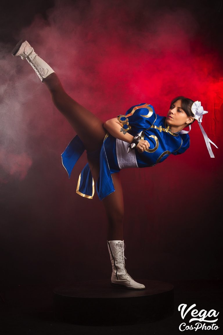 คอสเพลย์ชุนลี จากเกม Street Fighter โดย Alejandra_Galindo