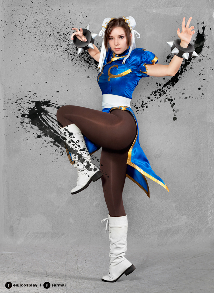 คอสเพลย์ชุนลี จากเกม Street Fighter โดย EnjiNight