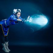 คอสเพลย์ชุนลี จากเกม Street Fighter โดย julietheadventurer