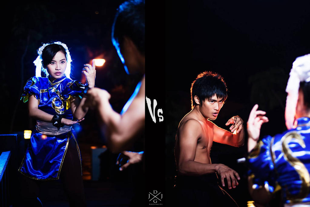 คอสเพลย์ชุนลี จากเกม Street Fighter โดย julietheadventurer