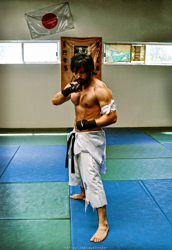 คอสเพลย์ริว Ryu จากเกม Street Fighter โดย FelipeArley