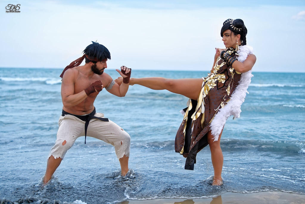 คอสเพลย์ริว Ryu จากเกม Street Fighter โดย NinetyCosplay