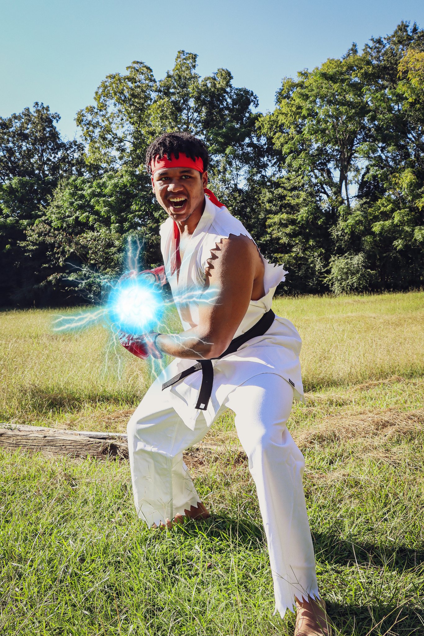 คอสเพลย์ริว Ryu จากเกม Street Fighter โดย PUR3WXLF