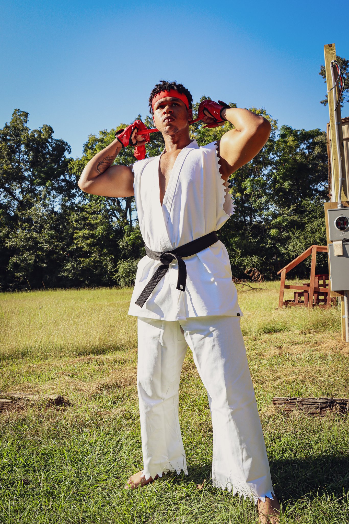 คอสเพลย์ริว Ryu จากเกม Street Fighter โดย PUR3WXLF