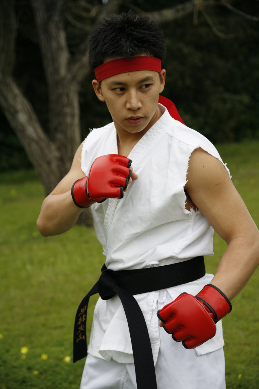 คอสเพลย์ริว Ryu จากเกม Street Fighter โดย ZHAITHEONE