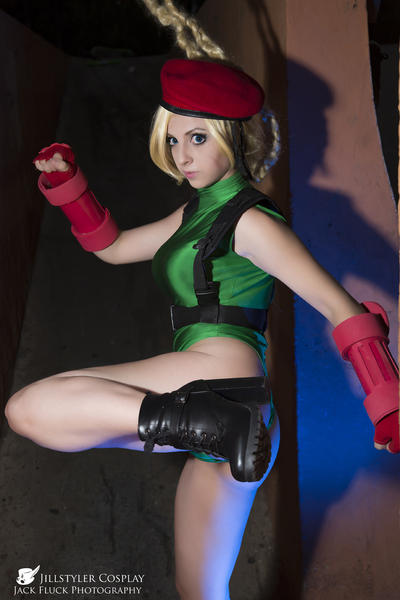 คอสเพลย์ตัวละคร Cammy White จากเกม Street Fighter JillStyler