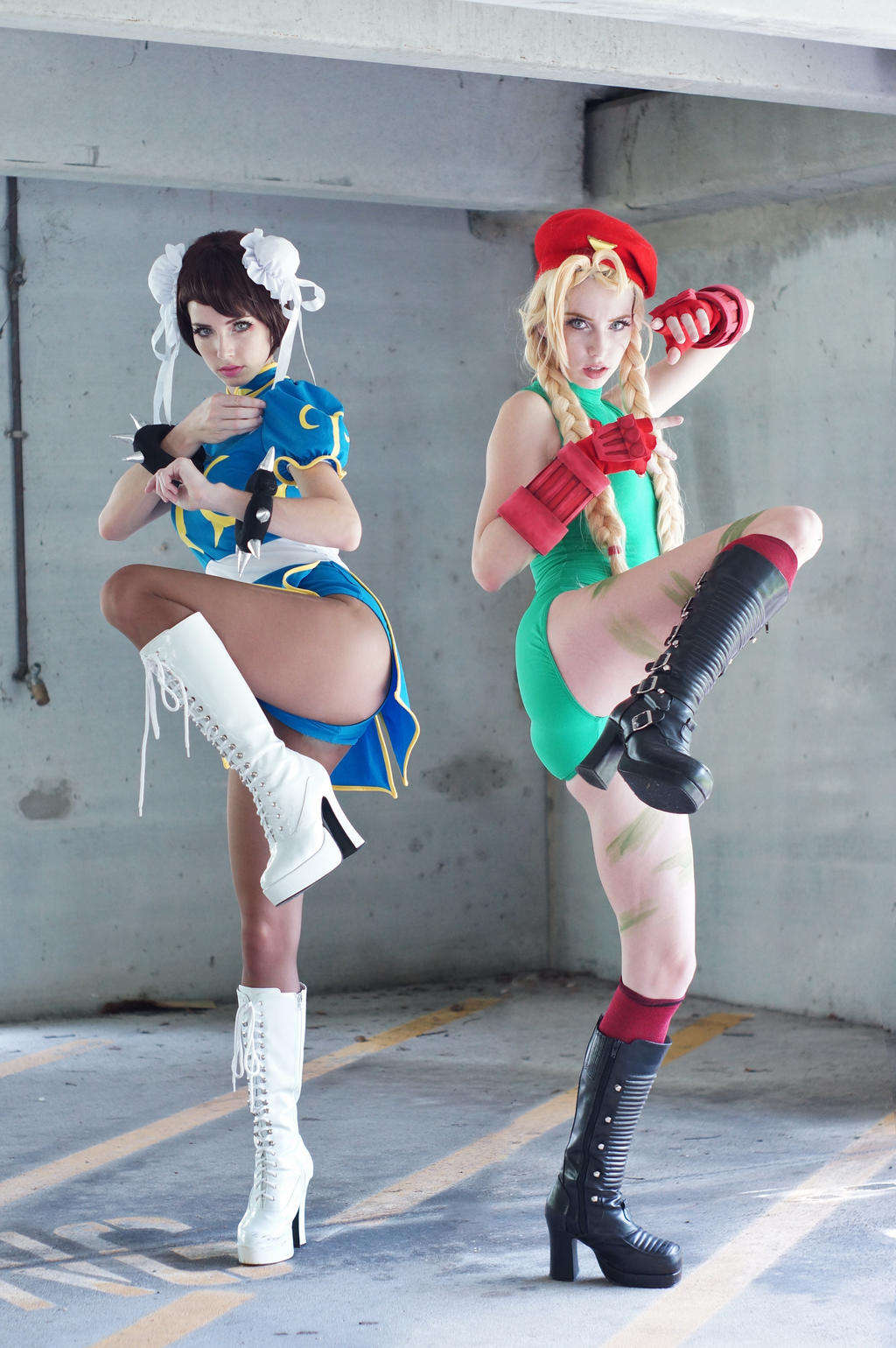 คอสเพลย์ตัวละคร Cammy White จากเกม Street Fighter MeganCoffey