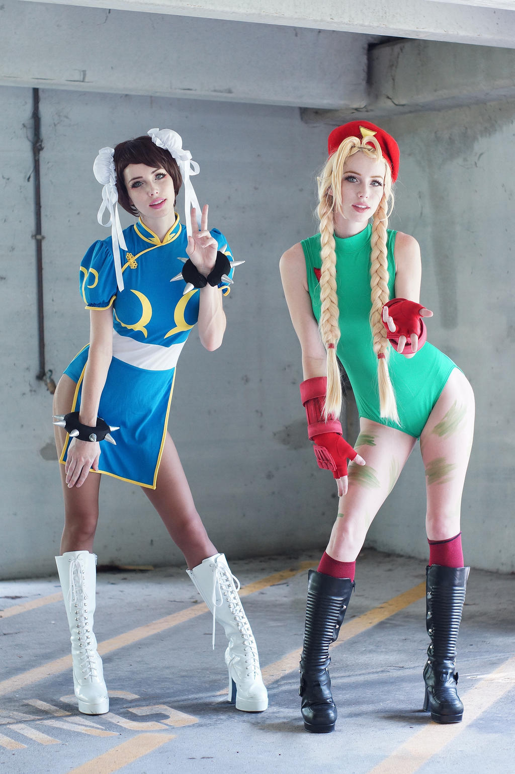 คอสเพลย์ตัวละคร Cammy White จากเกม Street Fighter MeganCoffey