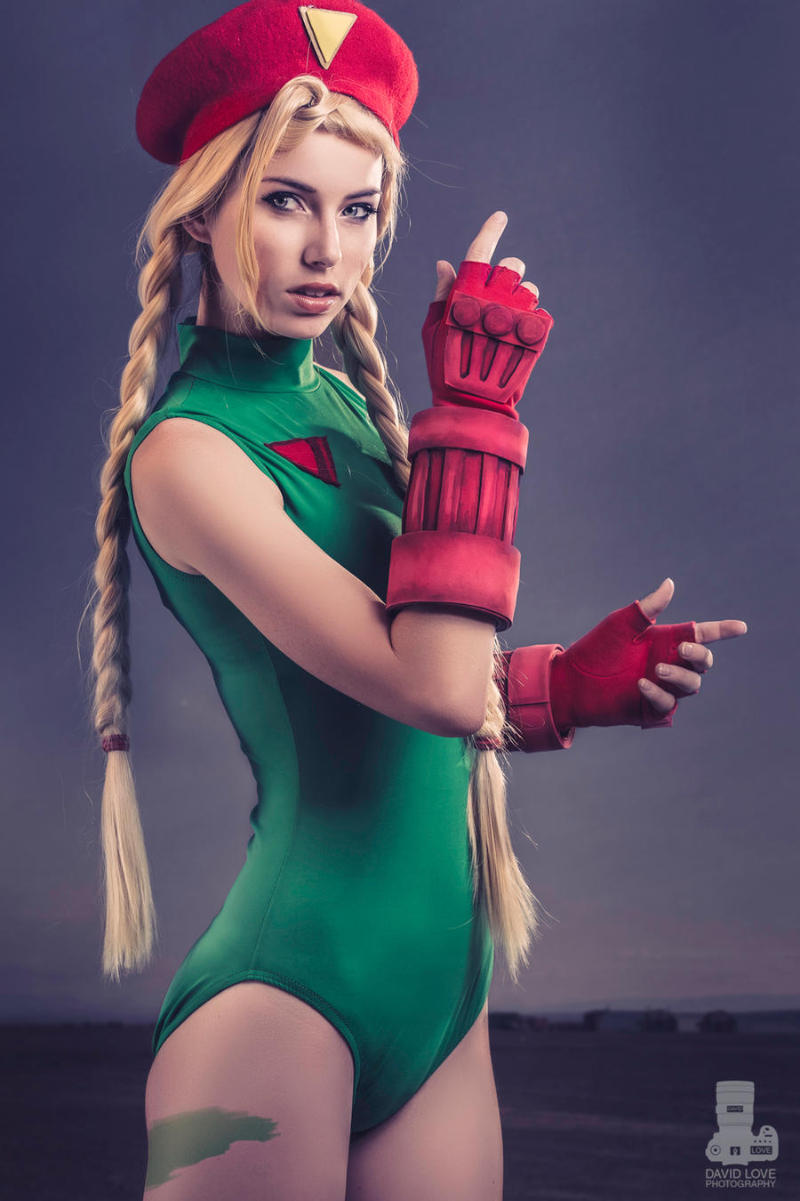 คอสเพลย์ตัวละคร Cammy White จากเกม Street Fighter MeganCoffey