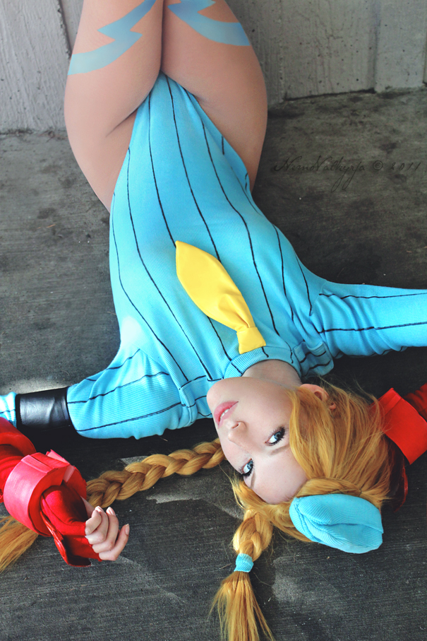 คอสเพลย์ตัวละคร Cammy White จากเกม Street Fighter NemoValkyrja