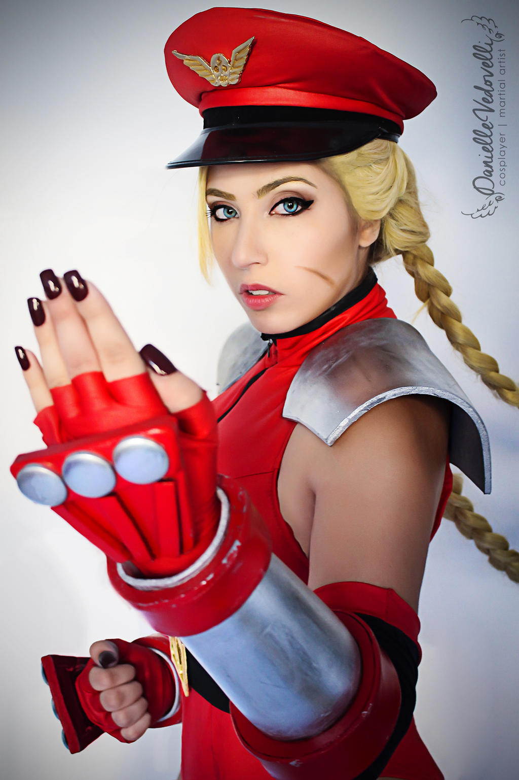 คอสเพลย์ตัวละคร Cammy White จากเกม Street Fighter daniellevedo