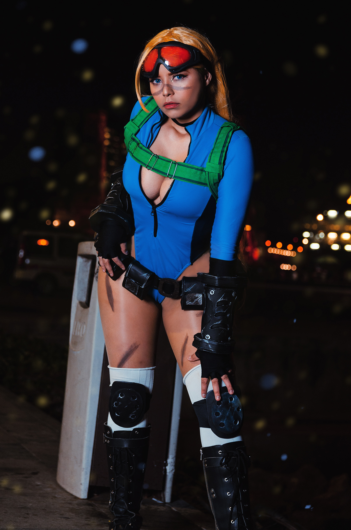 คอสเพลย์ตัวละคร Cammy White จากเกม Street Fighter nooneenonicos