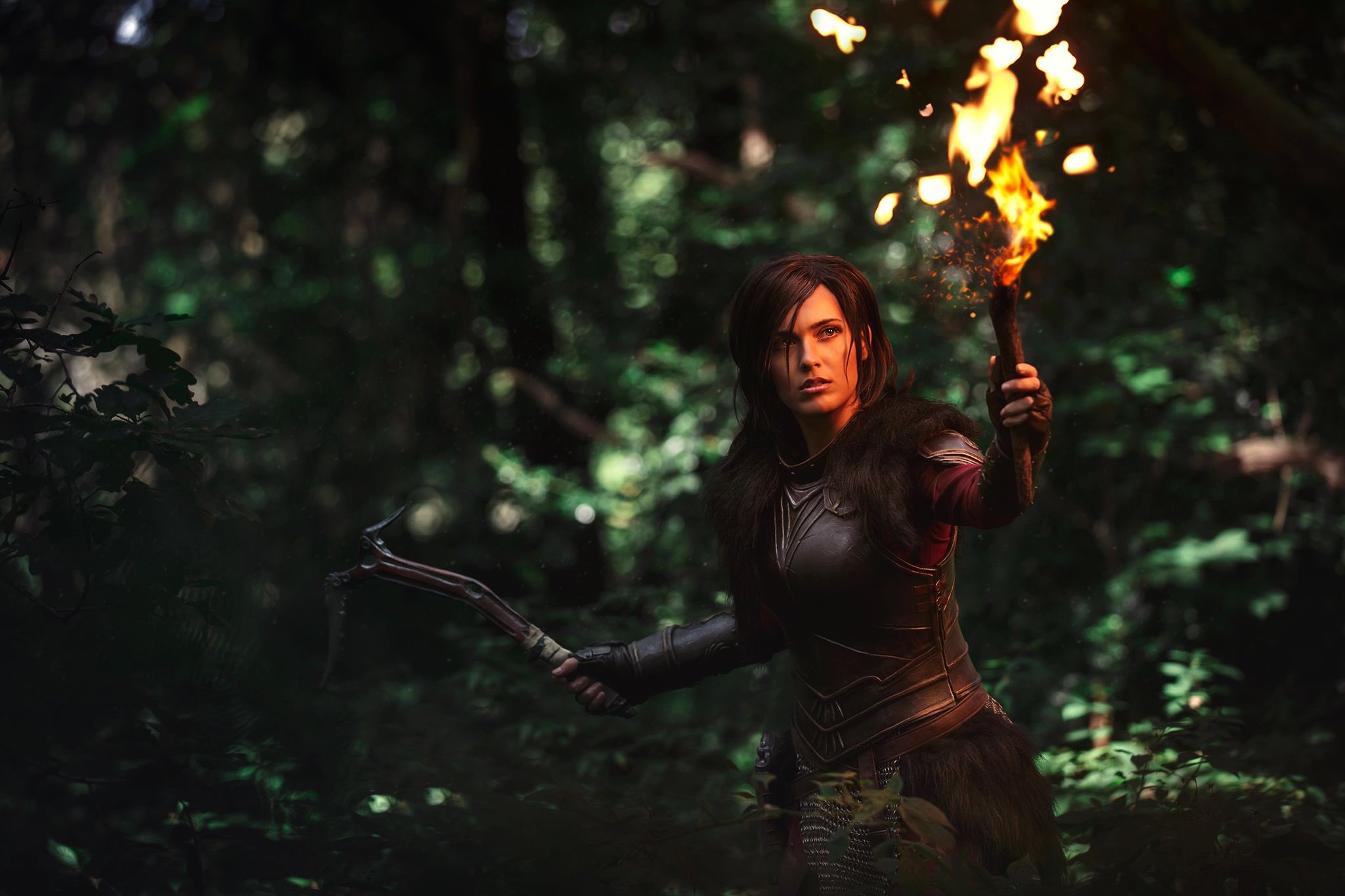คอสเพลย์ Lara Croft ในเกม Tomb Raider จาก EvilCleverDog