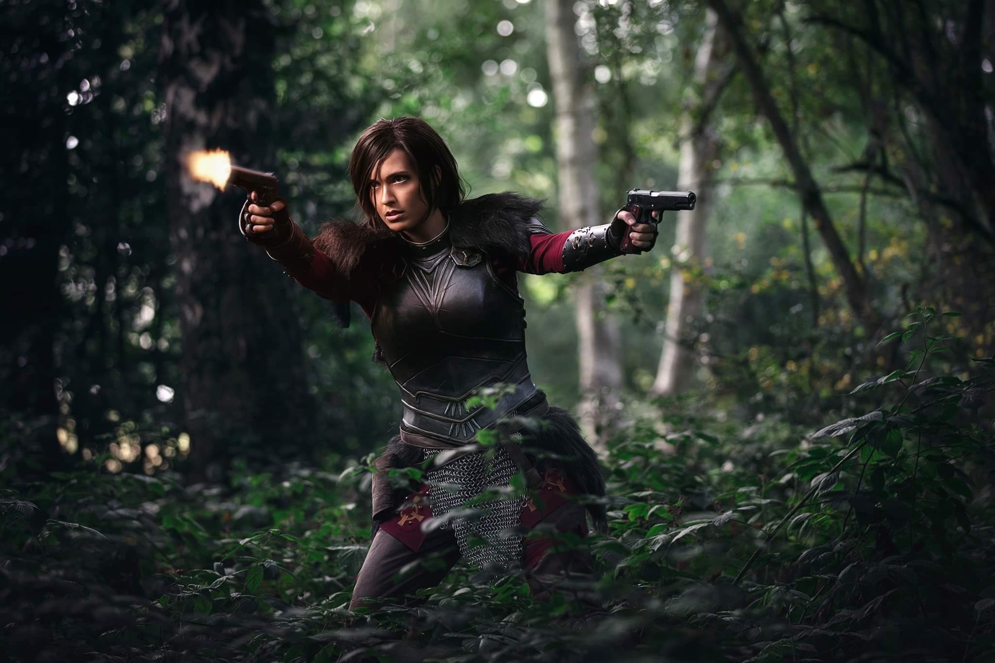 คอสเพลย์ Lara Croft ในเกม Tomb Raider จาก EvilCleverDog