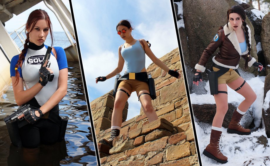 คอสเพลย์ Lara Croft ในเกม Tomb Raider จาก Tanya_Croft