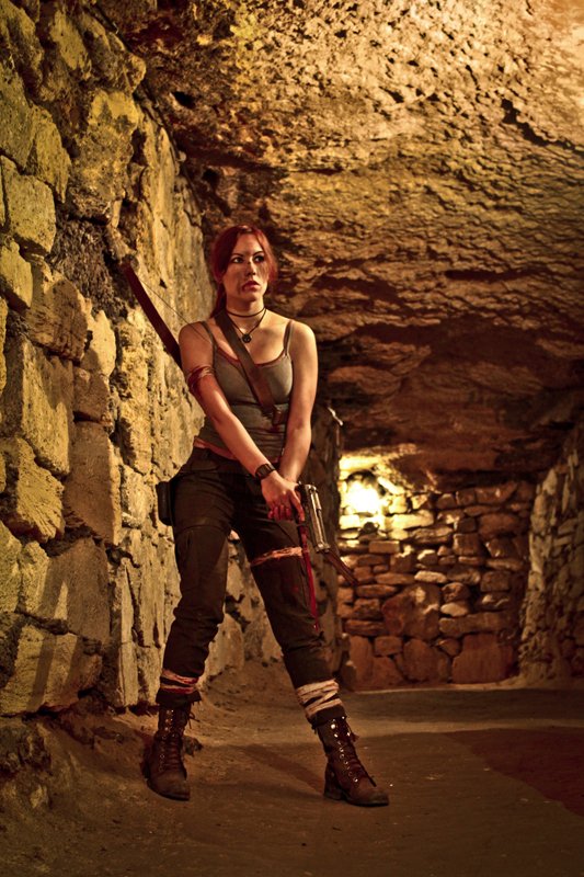 คอสเพลย์ Lara Croft ในเกม Tomb Raider จาก Tanya_Croft