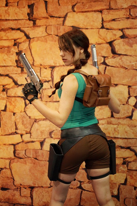 คอสเพลย์ Lara Croft ในเกม Tomb Raider จาก Tanya_Croft