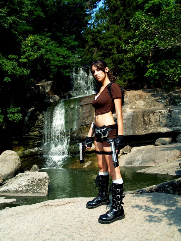 คอสเพลย์ Lara Croft ในเกม Tomb Raider จาก Tanya_Croft