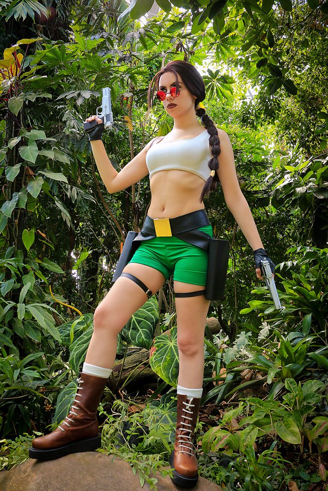 คอสเพลย์ Lara Croft ในเกม Tomb Raider จาก Tanya_Croft