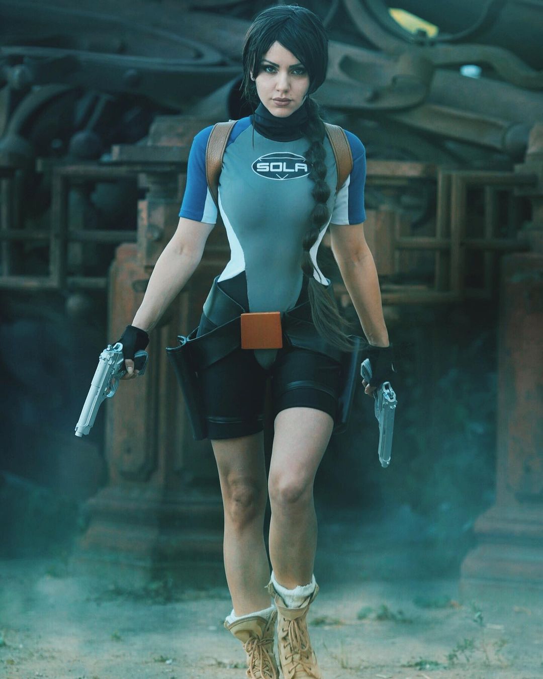 คอสเพลย์ Lara Croft ในเกม Tomb Raider จาก elen_mart_