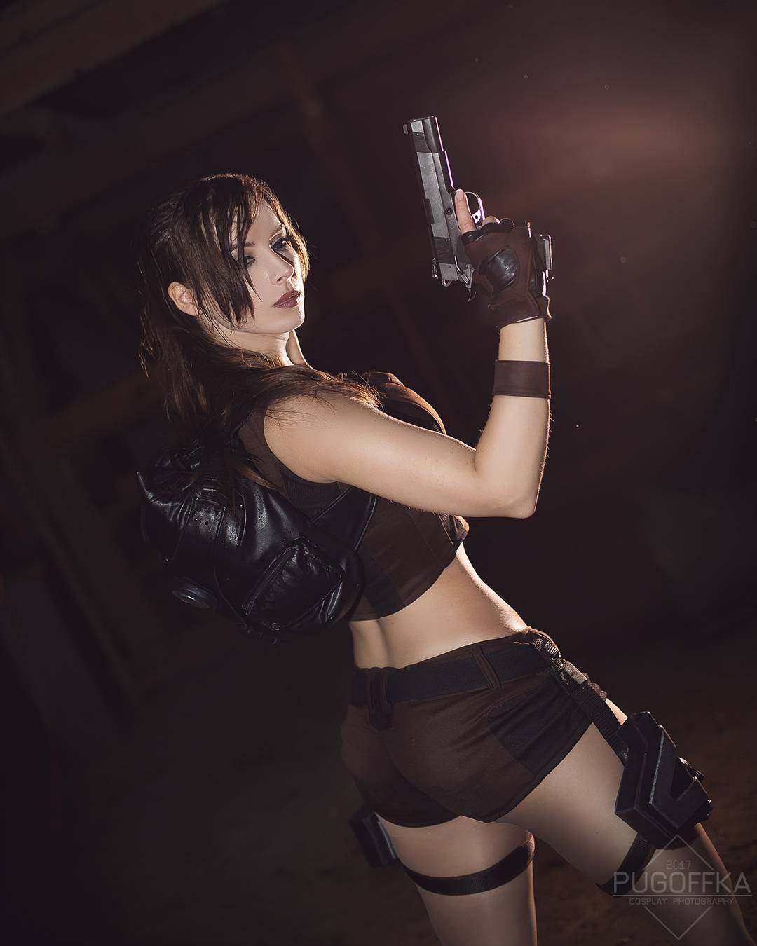 คอสเพลย์ Lara Croft ในเกม Tomb Raider จาก enjinight