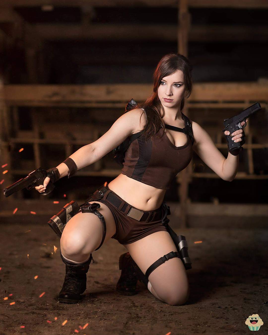 คอสเพลย์ Lara Croft ในเกม Tomb Raider จาก enjinight