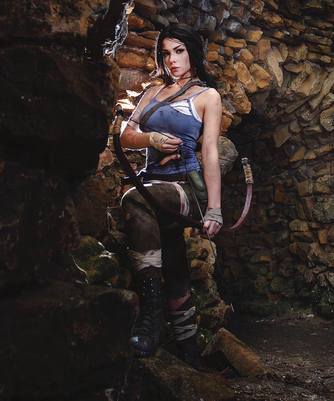 คอสเพลย์ Lara Croft ในเกม Tomb Raider จาก irine_meier