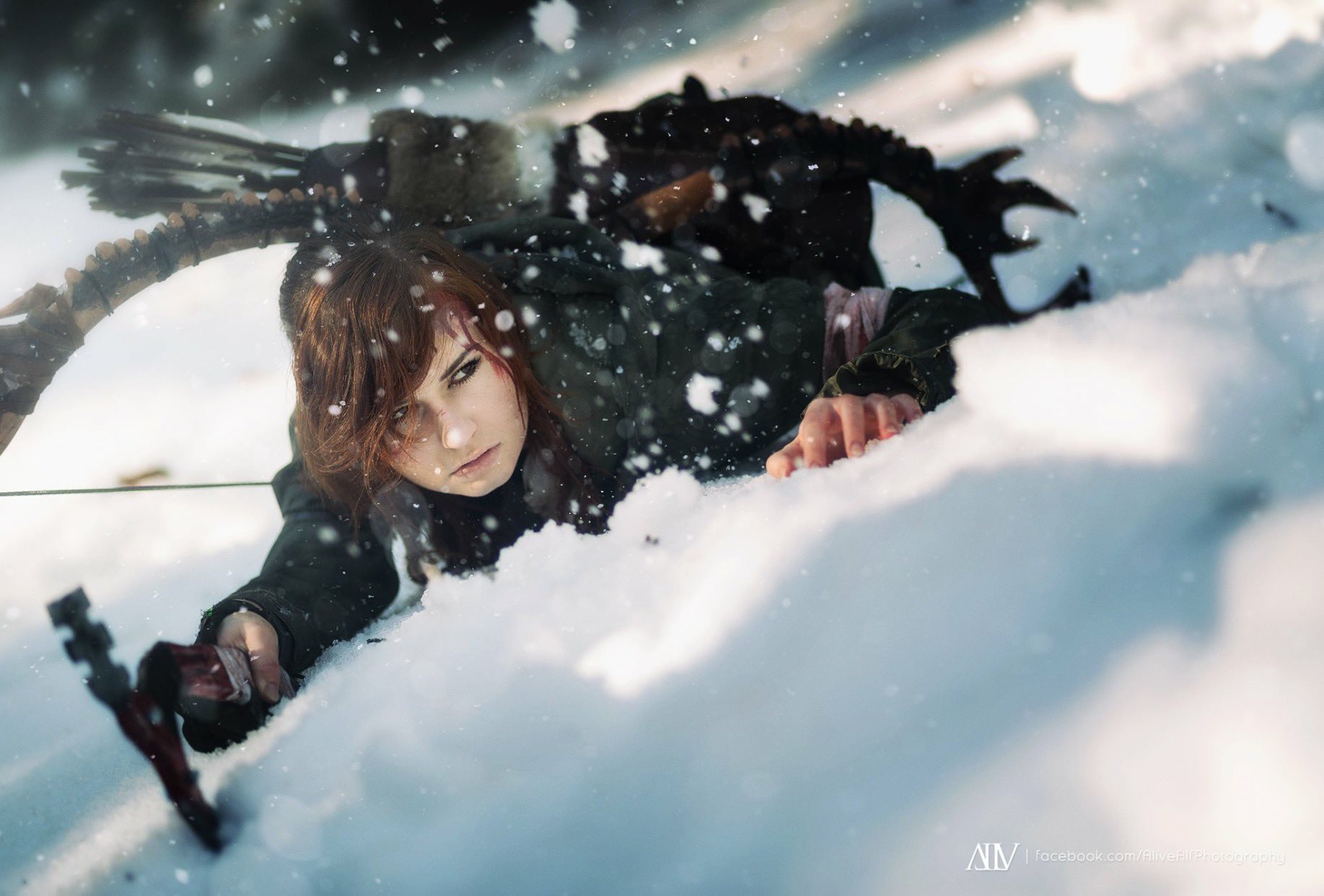 คอสเพลย์ Lara Croft ในเกม Tomb Raider จาก saylumcroft