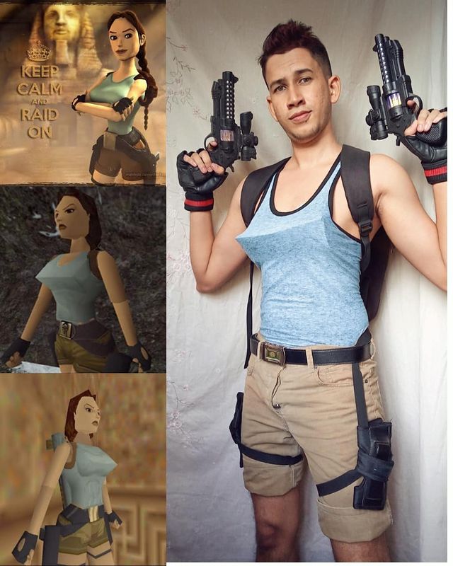 คอสเพลย์ Lara Croft ในเกม Tomb Raider จาก theasgardoescosplays