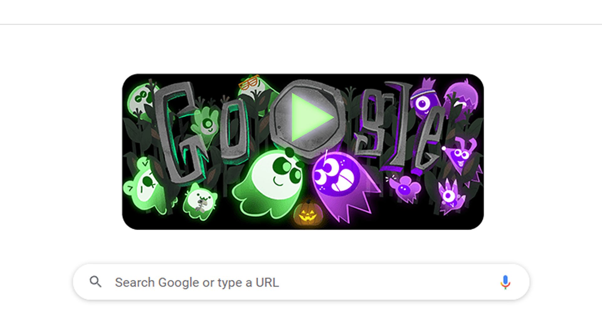 มินิเกมสุดป่วน รับฮาโลวีน จาก Google มาลองกัน สนุกมาก