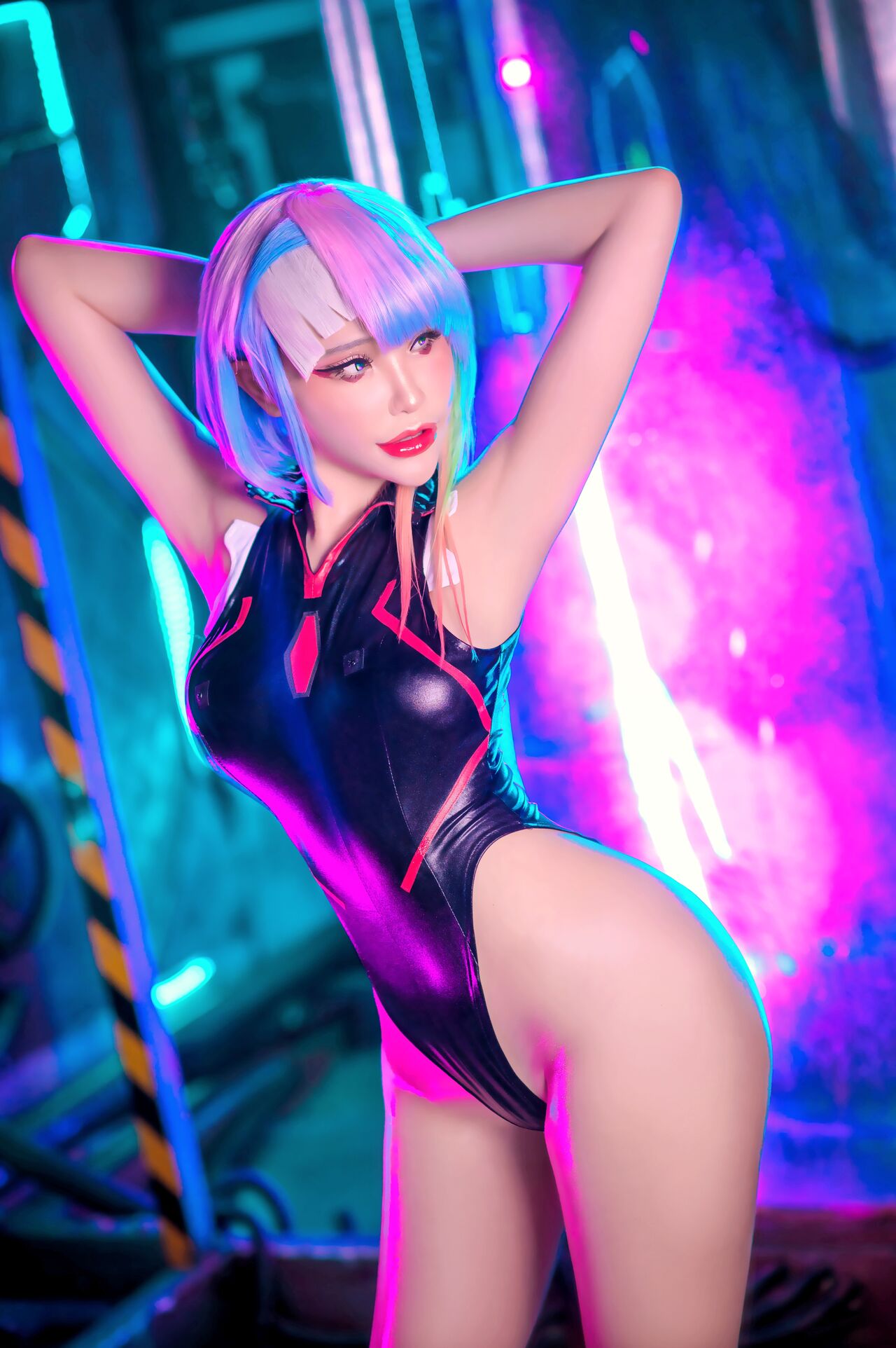 Cyberpunk cosplay girl фото 93