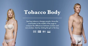 การรณรงค์งดสูบบุหรี่ด้วยเว็บไซต์อินเทอร์แอคทีฟ