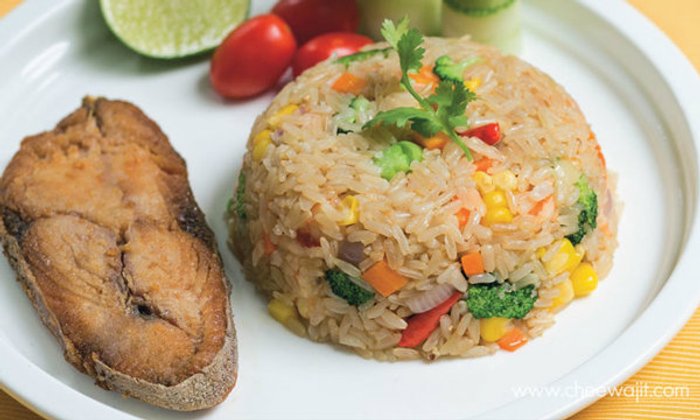 เมนูอาหารเพื่อสุขภาพ : ข้าวผัดปลาอินทรี