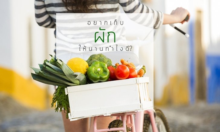 อยากเก็บ "ผัก" ให้นานทำไงดี?