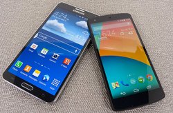 เปรียบเทียบ สเปค Samsung Galaxy Note 3 vs Nexus 5