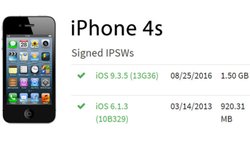 ผู้ใช้ iPhone 4s ยังสามารถดาวน์เกรดกลับไป iOS 6.1.3 ได้อยู่