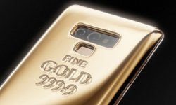 ยลโฉม “Samsung Galaxy Note 9” เคลือบทองคำหนักกว่า 1 กิโลกรัม