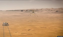 นาซ่าเผยนาทีประวัติศาสตร์! เฮลิคอปเตอร์เริ่มทดสอบบินบนดาวอังคารครั้งแรกสำเร็จ