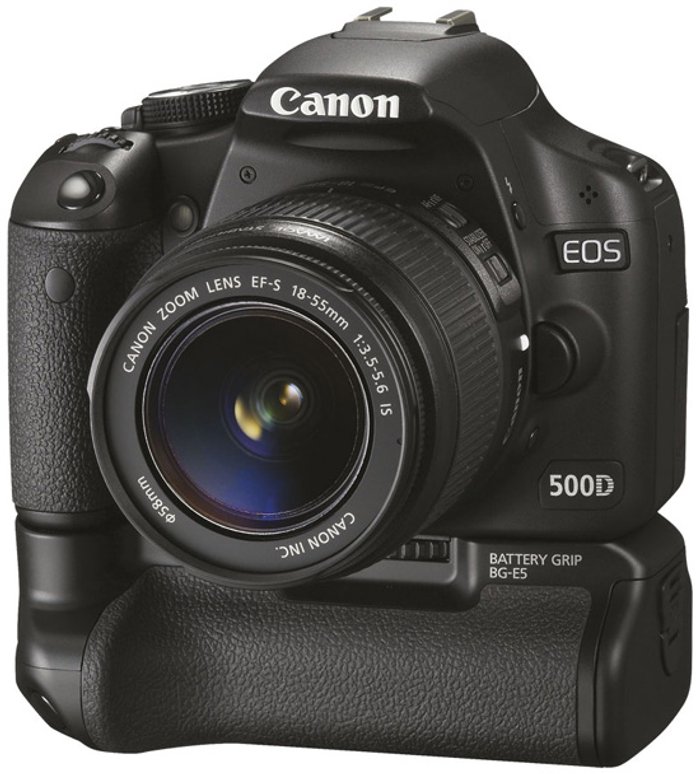 Canon EOS 500D พัฒนาต่อเนื่องจากรุ่น 450D