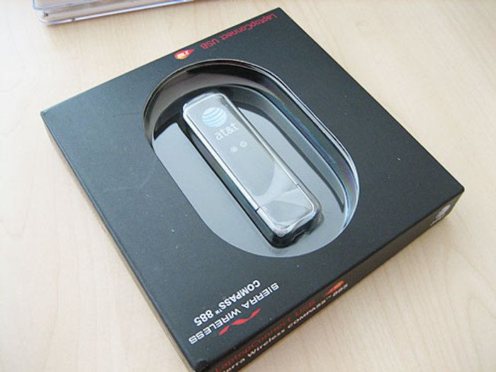 ทดสอบ Aircard ของ Sierra Wireless 885 USB ใช้เป็น GPS ได้ด้วย