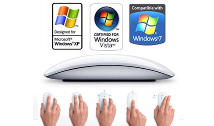 Magic Mouse ใช้กับ Windows 7 ได้