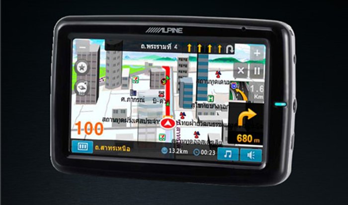 Alpine PND-B80E แม่นยำ ล้ำสมัย ดีไซน์เก๋