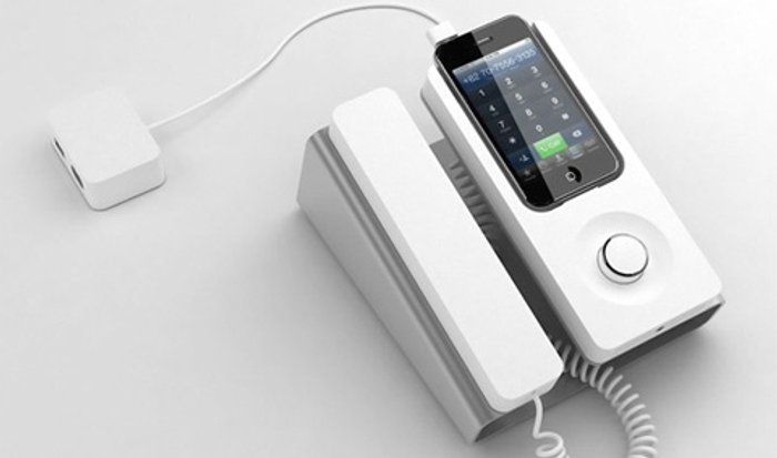 iPhone Desk Dock เปลี่ยนโฉมมาเป็นโทรศัพท์ตั้งโต๊ะ